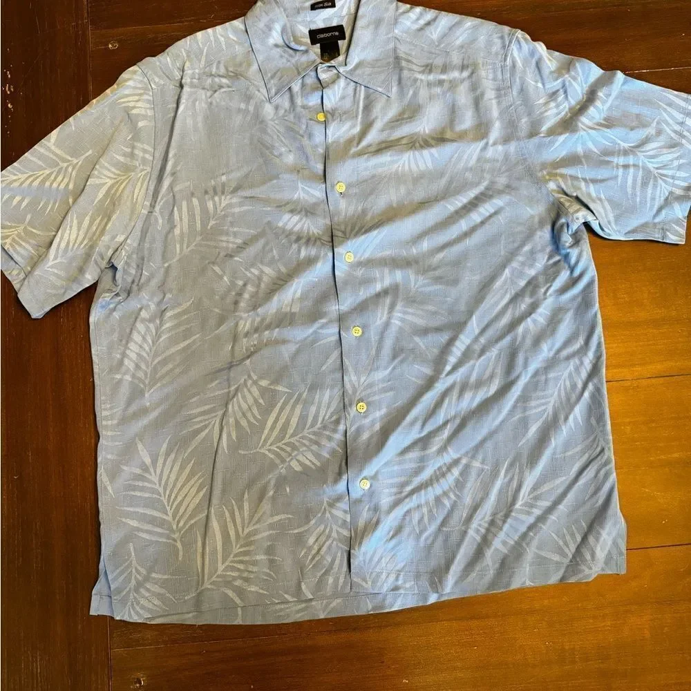 claiborne men's dress shirts Men's Claiborne Gray Long Sleeve Button Up Dress Shirt Size XL 17-34/35 NWT